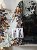 Mehbbob Tex 1435 B Pure Cotton Print With embroidery Worked Pakistani Suis