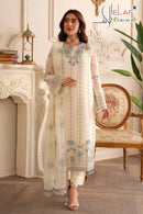Elaf G 183 B Heavy georgette Embroidered With Worked Pakistani Suits