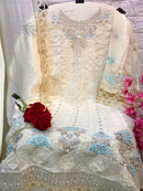 Elaf G 183 B Heavy georgette Embroidered With Worked Pakistani Suits