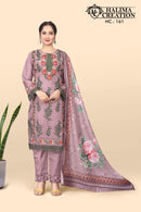Halima Creation H C161 Star Georgette Embroidery Worked Pakistani Suits