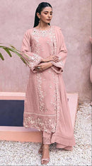 Shree Fab P 5004 Soft Organza Embroidery And Khatli Worked Pakistani Suits