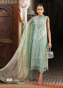 Mariya B Luxury 3884 Pure Cotton With Heavy Embroidery Worked Pakistani Suits