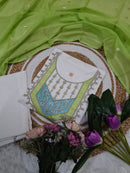 Shivangi D No 9012 Viscose Chanderi With Sequence Embroidery Worked stylish party wear Kurti