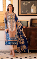 Aasha 1033 Pure Cotton Print With Heavy Embroidery Worked Pakistani Suits