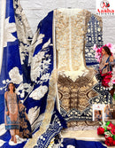 Aasha 1033 Pure Cotton Print With Heavy Embroidery Worked Pakistani Suits