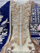 Aasha 1033 Pure Cotton Print With Heavy Embroidery Worked Pakistani Suits