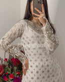 Z Series 9281 B Fox Georgette Real Mirror And Siqunce Embroidery Worked Pakistani Suits