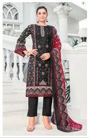 Al zohaib Az-1213 Pure Cotton Print With Heavy Embroidery Worked Pakistani Suits