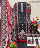 Al zohaib Az-1213 Pure Cotton Print With Heavy Embroidery Worked Pakistani Suits
