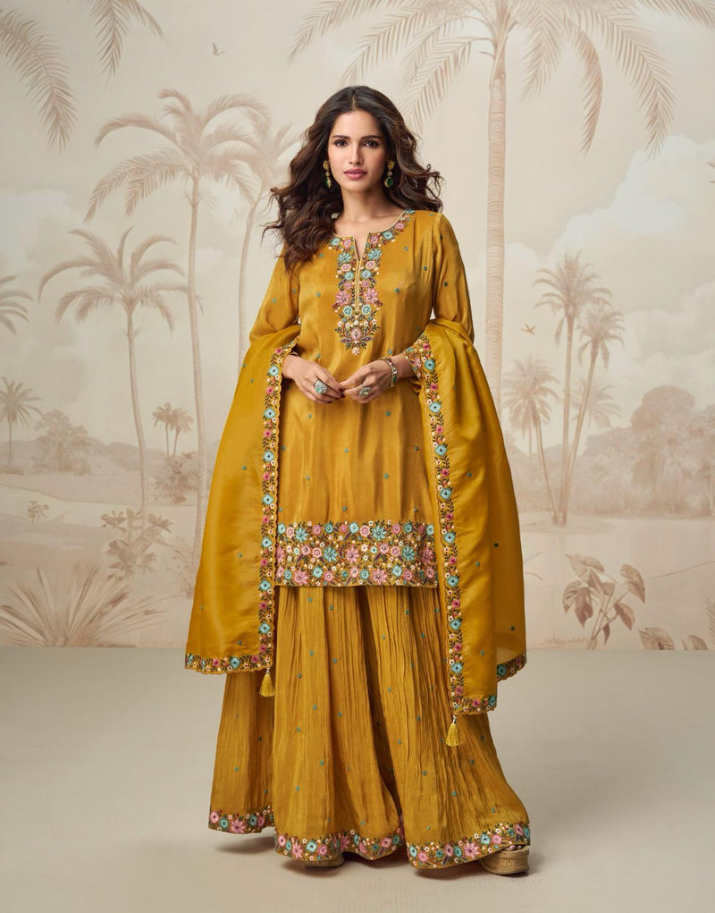 Aashirwad Nagma 10224 Organza Simar Silk Wedding Suits