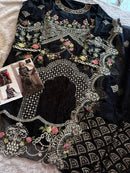 Ziaaz 869 Rayon Cotton Heavy Embroidery And Moti Worked Pakistani Suits