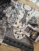 Mehbbob Tex 1604 B Pure Lawn With Heavy Embroidery Worked Pakistani Suits