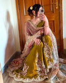 LG 1872 C Designer Heavy Chinon With Sequance Embroidery Flair Worked Suits