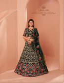 Alizeh Wedding Affair Vol 2 Design No 1035 Multi Colour Thread Work With Sequins Lehenga
