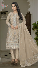 Shree Fabs K 5192 D Fox Georgette With Heavy Embroidery Worked Pakistani Suits