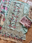 Ziaaz Designs 773 Cotton Heavy Embroidery Worked Pakistani Suits