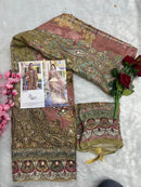 Shree Fabs 198 D Pure Maslin Digital Print With Embroidery Worked Pakistani Suits