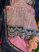 Samaira SD 1025 Georgette With Heavy Embroidered And Khatli Worked Pakistani Suits