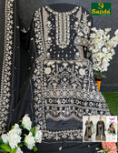 Samaira SD 1026 Georgette With Heavy Embroidered And Khatli Worked Pakistani Suits