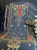 Samaira SD 1024 Georgette With Heavy Embroidered And Khatli Worked Pakistani Suits