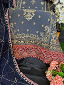 Samaira SD 1024 Georgette With Heavy Embroidered And Khatli Worked Pakistani Suits