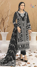 Shree Fab K 5017 E Fox Blooming With Heavy Embroidery Worked Pakistani Suits