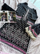 Aaliz Print 1017 Luxury Lawn Collection Embroidered And Worked Pakistani Suits