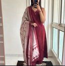 Sanskriti 8998 Cotton Slub Proper Handwork Katha Work On Kurti