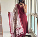 Sanskriti 8998 Cotton Slub Proper Handwork Katha Work On Kurti