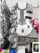 Saniya Trendz 3004 Pyor Cotton With Embroidered Worked Pakistani Suits