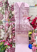 Saniya Trendz 3003 Pyor Cotton With Embroidered Worked Pakistani Suits