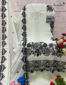 Serine S 291 J Fox Georgette Embroidered And Khatli Worked Pakistani Suits