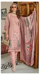 Fepic Rosemeen C 1839 Pure Muslin Heavy Embroidered Worked Pakistani Suits