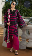 Mehbbob Tex 1541 Pure Cotton Print  With Embroidery Worked Pakistani Suits