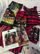 Mehbbob Tex 1541 Pure Cotton Print  With Embroidery Worked Pakistani Suits