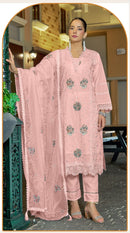 Fepic Rosemeen 2003 B Cambric Cotton Heavy Embroidered Worked Pakistani Suits