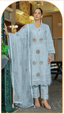 Fepic Rosemeen 2003 C Cambric Cotton Heavy Embroidered Worked Pakistani Suits