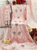 Fepic Rosemeen 2003 B Cambric Cotton Heavy Embroidered Worked Pakistani Suits