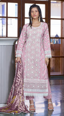 Fepic 1862 B Cambric Cotton Heavy Embroidered Worked Pakistani Suits