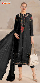 Fepic Rosemeen C 1809 Pure Cotton Embroidered Worked Pakistani Suits