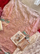 Ziaaz 885 Cambric Cotton Very Heavy Embroidery Moti Worked Pakistani Suits