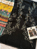 Mehboob Tex 1602 Viscose Cambric Cotton With Heavy  Self Embroidery Worked Pakistani Suits