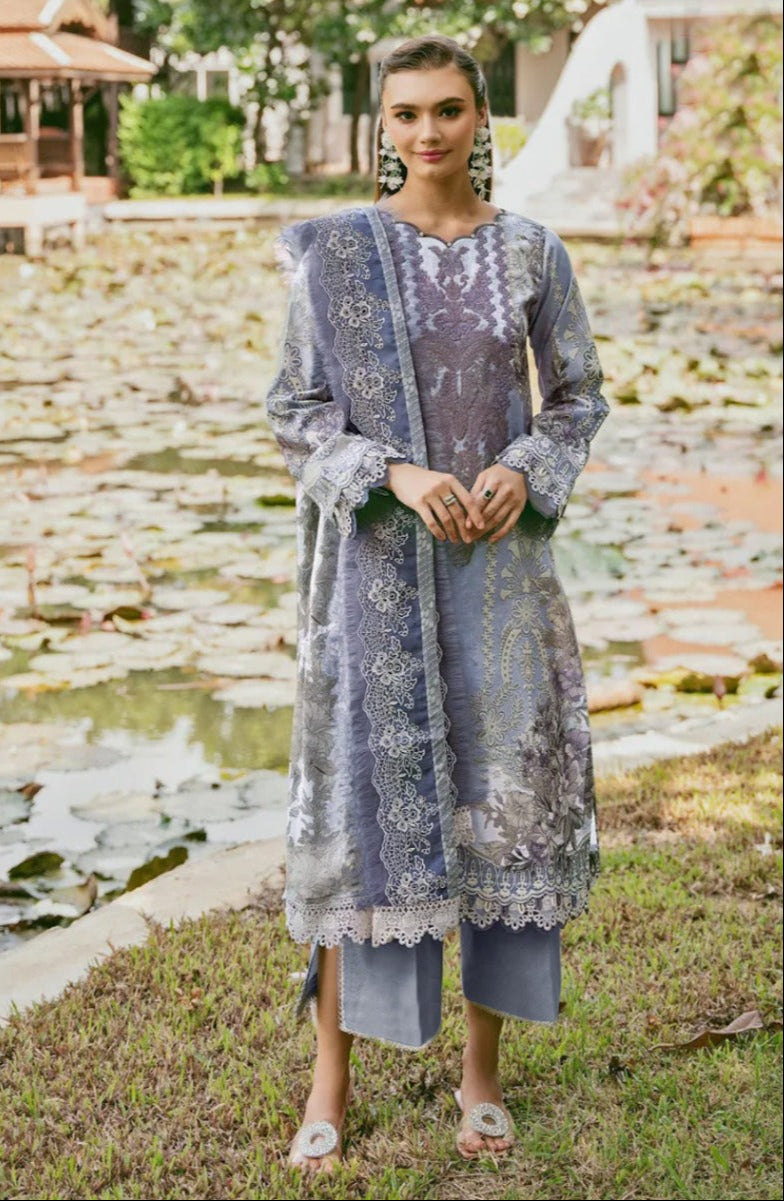 Sharaddha 1005 B Pure Cotton With Petch Embroidery Worked Pakistani Suits