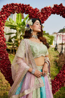 Adorn Craft 6121 Made Of Premium Quality Multi Colour Satin Silk Fabric Lehenga