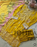 Johra 166 Cambric Cotton With Heavy Embroidery Worked Pakistani Suits