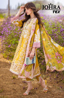 Johra 166 Cambric Cotton With Heavy Embroidery Worked Pakistani Suits