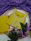 Shivani 8982 Vichitra Silk With Sequence Coding Embroidery Work Kurti