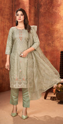 Serine S 243 A Organza Heavy Embroidered  Worked Pakistani Suits