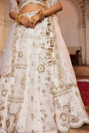 Adorn Craft 6108  Premium Quality Lime Green Pure Tissue Fabric Lehenga