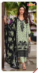 Fepic Rosemeen 1987 Organza Embroidered Worked Pakistani Suits